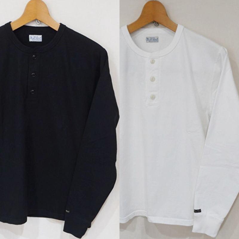 The Flat Head（フラッドヘッド） FN-TSHL-001 ヘンリーネック長袖T
