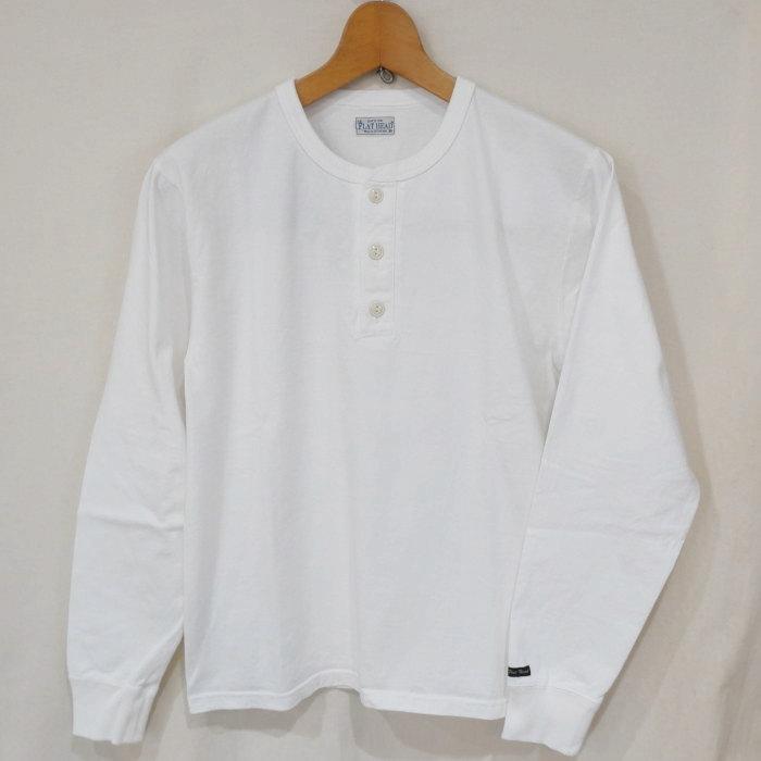 The Flat Head（フラッドヘッド） FN-TSHL-001 ヘンリーネック長袖T