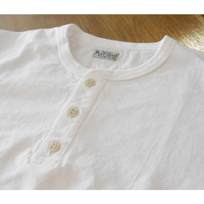 The Flat Head（フラッドヘッド） FN-TSHL-001 ヘンリーネック長袖T
