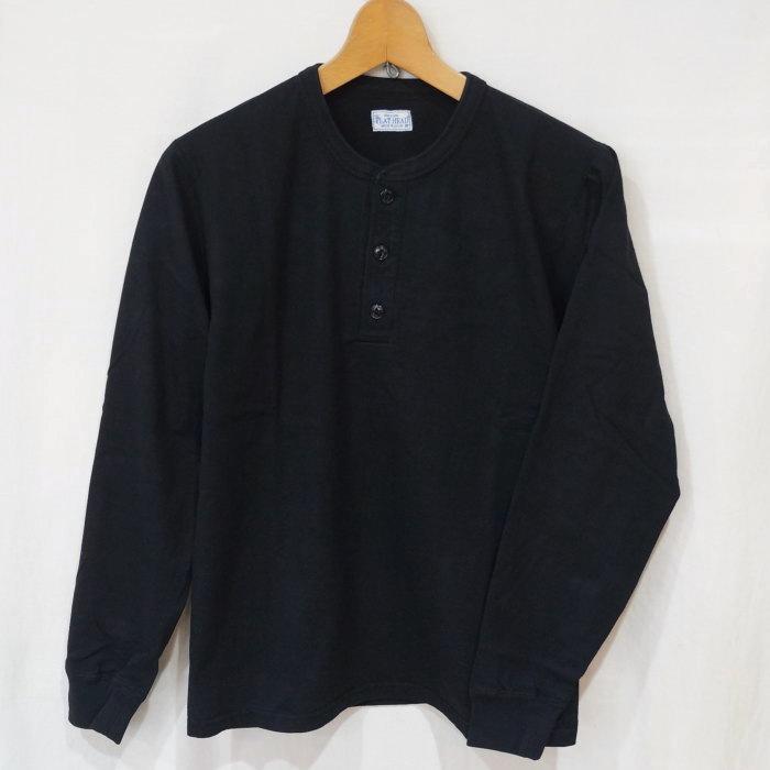 The Flat Head（フラッドヘッド） FN-TSHL-004 ヘンリーネック長袖T 