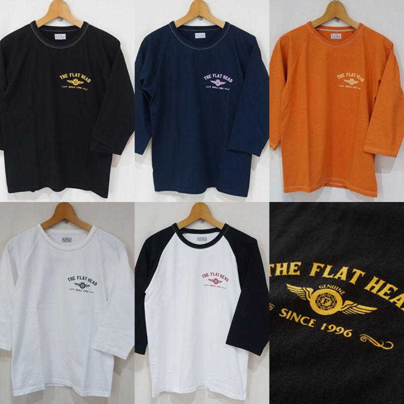 The Flat Head（フラッドヘッド） FN-TSRB-001 RAGLAN Q/S SHIRT 