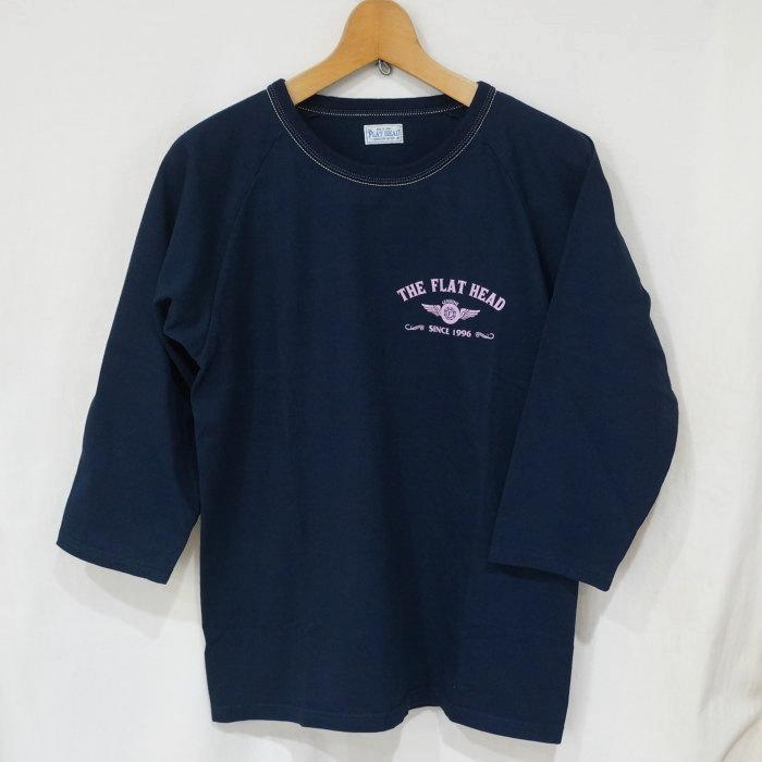 The Flat Head（フラッドヘッド） FN-TSRB-001 RAGLAN Q/S SHIRT 