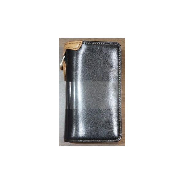 FN-WMN1-4S-BKxTANxBKxRD-多脂革ミディアムウォレットFNWMN14S(旧品番FH-WS014)-FNWMN14S-FHWS014-FLATHEAD-フラットヘッド多脂革ウォレット-STOCKBURGの画像