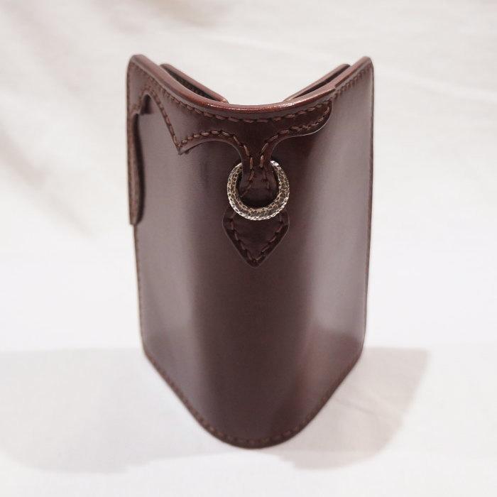 FN-WMN4-4W DB 多脂革MEDIUM WALLET HERITAGE FNWMN44W FLATHEAD フラットヘッド ストックバーグの画像