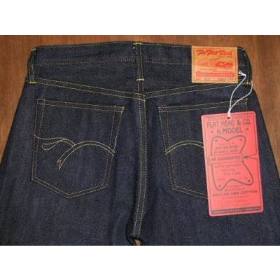 FLATHEADフラットヘッドジーンズケブラーデニムタイトストレートK011 The Flat Head（フラッドヘッド） K011-コットンケブラーデニムタイト