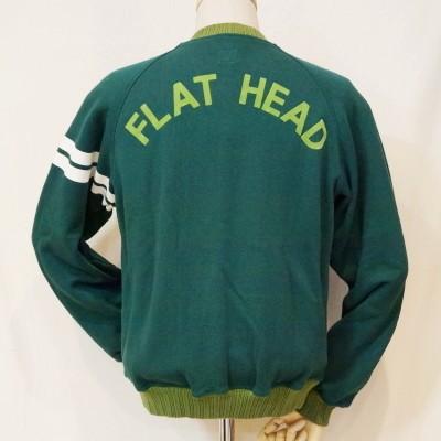 The Flat Head SWJ-02W-グリーンライトグリーン-スウェット