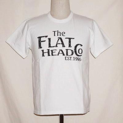 THC-167-ホワイト-FLAT HEAD ENGINE-THC167-FLATHEAD-フラットヘッドTシャツ｜e2nd｜02