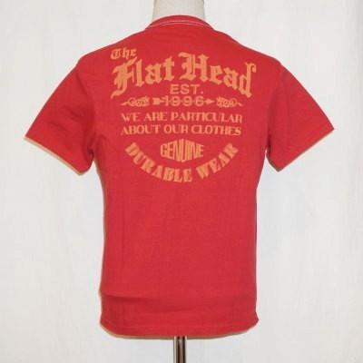 THC-180-ダークレッド-EST.1996-THC180-FLATHEAD-フラットヘッドTシャツ-THC系｜e2nd