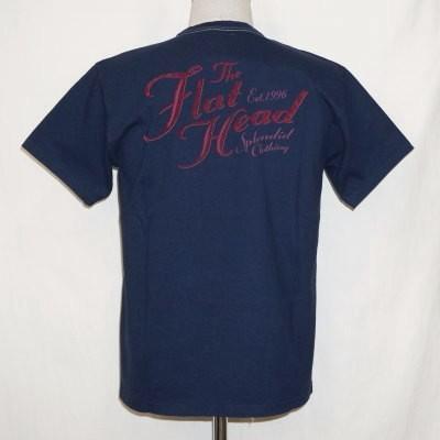 The Flat Head（フラッドヘッド） THC-207-ネイビー-フラットヘッドT