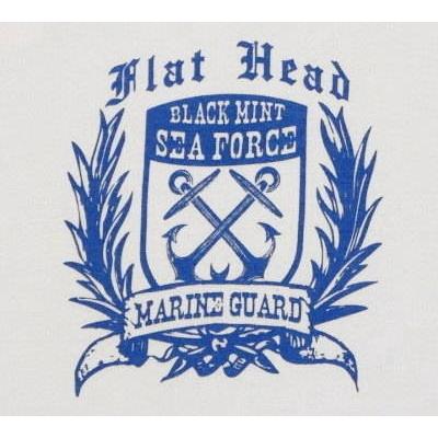 TNS-04W-ホワイト-MARINE GUARD-TNS04W-FLATHEAD-フラットヘッドTシャツ-BLACKMINT-ブラックミントTシャツ｜e2nd｜03