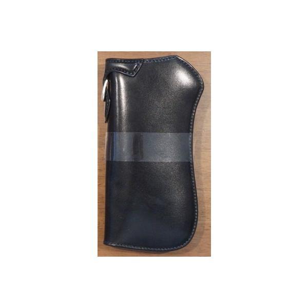 FN-WLF1-4Z BKxBKxBKxBK 多脂革ロングウォレットFNWLF14Z(旧品番FH-W004) FHW004 FLATHEAD フラットヘッドロングウォレット STOCKBURGの画像