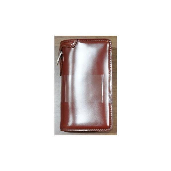 FN-WMN1-3SH-BRxBRxBRxYE-手縫いコードバンウォレットFNWMN13SH(旧品番FH-WS013)- FNWMN13SH-FHWS013-FLATHEAD-フラットヘッドコードバンウォレット-STOCKBURGの画像