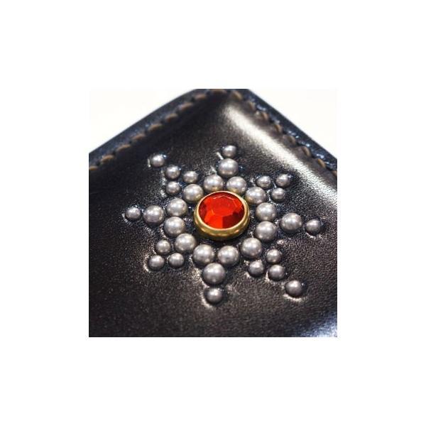 FN-WLN5-4SS-BKxTANxTANxRD-手縫いスタッズウォレットFNWLN54SS(旧品番FS-00FS)-FNWLN54SS-FS00FS-FLATHEAD-フラットヘッドウォレット-STOCKBURG-ストックバーグの画像