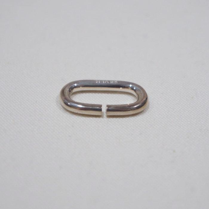 シルバーCカン 小判カン カスタムパーツ 丸カン ハンドメイド 約