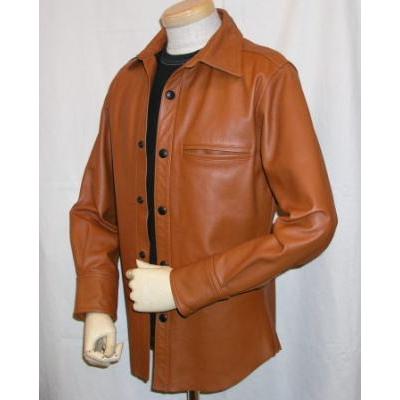 CCS-49(ワケアリ品)-TN-10周年記念レザーシャツのワケアリ品-CCS49(ワケアリ品)-REDMOON-レッドムーンレザーシャツ！レッドムーンレザーウエアの画像