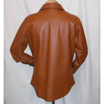 極上牛革 1000着限定 REDMOON 10周年記念 レザーシャツ 美品】10周年記念 1000着限定 レッドムーン RED MOON 牛革