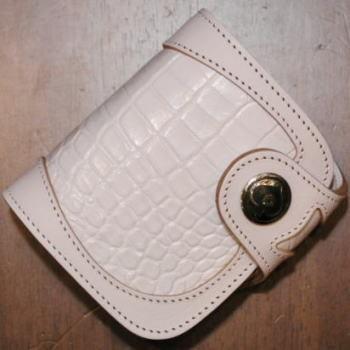 REDMOON レッドムーン TOSP-01CD クロコダイルショートウォレット