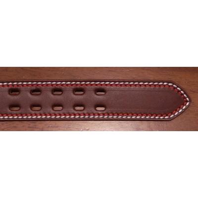 SAMURAI JEANS カウハイドダブルカラーステッチベルト size.36 SAMURAI JEANS カウハイドダブルカラーステッチベルト size.36