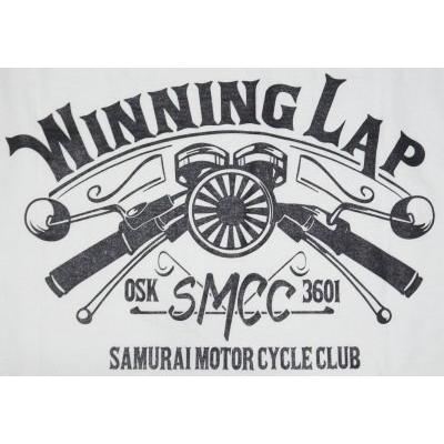 MCT18-104-WH-サムライ二輪車倶楽部半袖Tシャツ18-104-MCT18104-SAMURAIJEANS-サムライジーンズTシャツ｜e2nd｜03