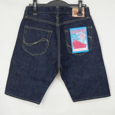 S002SP-OLV-倭モデルショートパンツ-SAMURAIJEANS-サムライジーンズ 