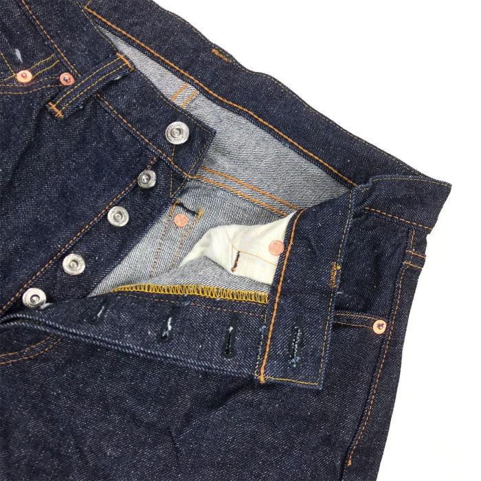 超希少♡美品✨スピック&スパン LOT NO. G-1　ラムレザー 定価約20万 サムライジーンズ S0712XX-15ozテーパードミドルレングスモデル