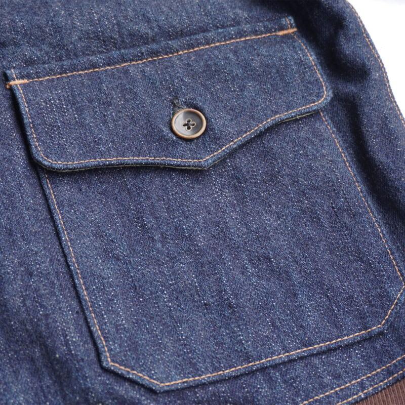 S100DAJ23 デニムA-1ジャケット SAMURAIJEANS サムライジーンズジャケット フライトジャケットの画像
