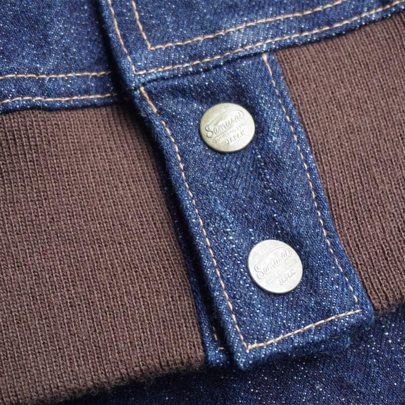 S100DAJ23 デニムA-1ジャケット SAMURAIJEANS サムライジーンズジャケット フライトジャケットの画像