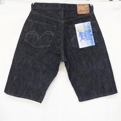 S310SP18-ブラック-ジーンズ短パン18-SAMURAIJEANS-サムライジーンズ 