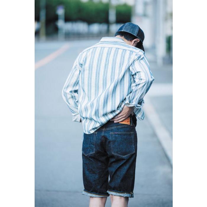 サムライジーンズ S310SP2-ID-ジーンズショートパンツ2-S310SPII