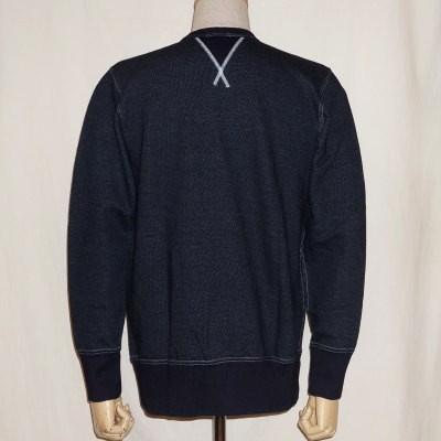 サムライジーンズ インディゴジップアップスウェット サムライジーンズ インディゴジップアップスウェット