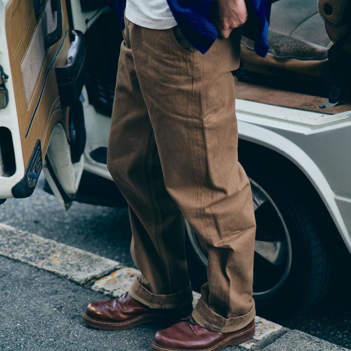 SJ48CP-KK-ヘビィーチノワイドトラウザーズ-SAMURAIJEANS-サムライジーンズデニムジーンズ SAMURAIJEANS 予めご了承ください