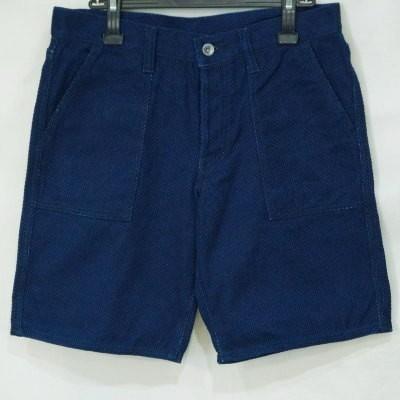 SJBSP18-SK-刺し子ベイカーショーツ18-SJBSP18SK-SAMURAIJEANS 