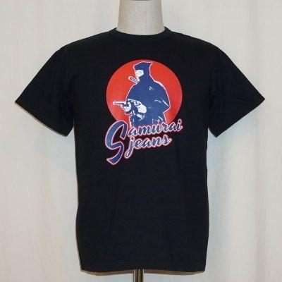 サムライジーンズ SJST17-108-ブラック-サムライジーンズ半袖Tシャツ 