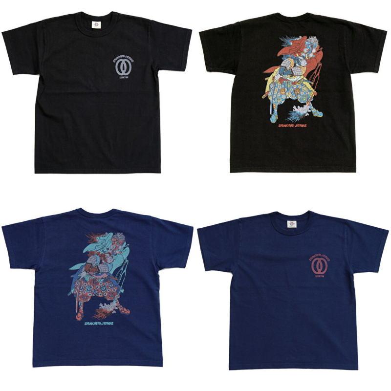 サムライジーンズ SJST23-102 サムライジーンズ半袖Tシャツ23-102 