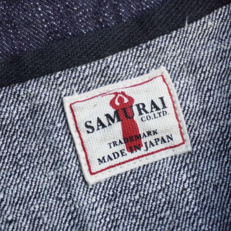 サムライジーンズ SJVT23-17OZL ID 17OZ左綾デニムベスト SJVT2317OZL