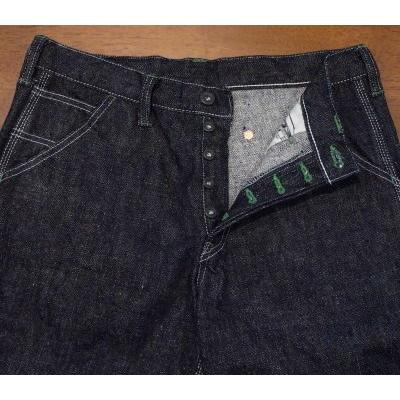 サムライジーンズ SM155DX17-D-17OZデニムペインターショートパンツ