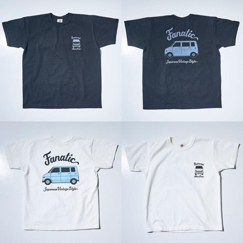 サムライジーンズ SMT24-101 サムライ自動車倶楽部半袖Tシャツ24-101 