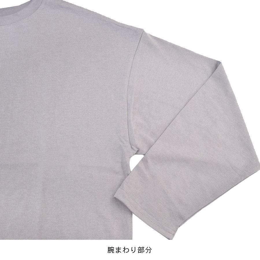 カットソー 長袖 レディース きれいめ ロンT 裾ラウンド ラウンドヘム ロング丈 サイドスリット 綿混 |  | 05