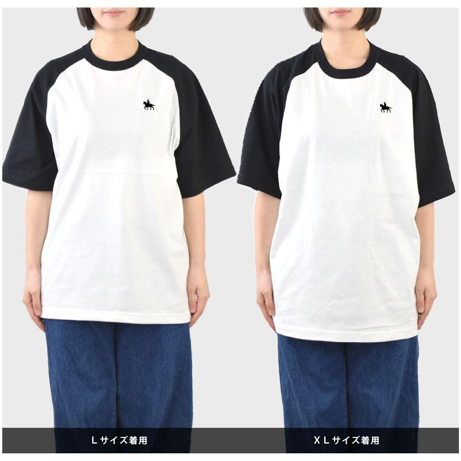 ラグランTシャツ 半袖 メンズ レディース 伊達政宗 綿100 Tシャツ