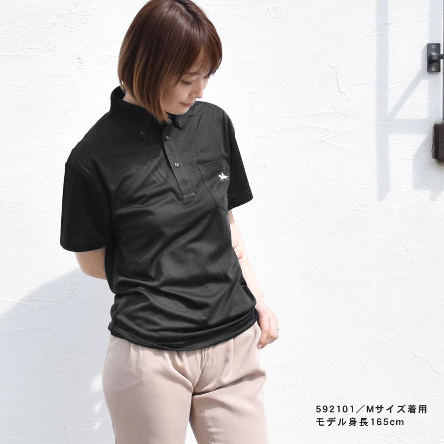 伊達政宗 ポロシャツ レディース メンズ 半袖 トップス ボタンダウン