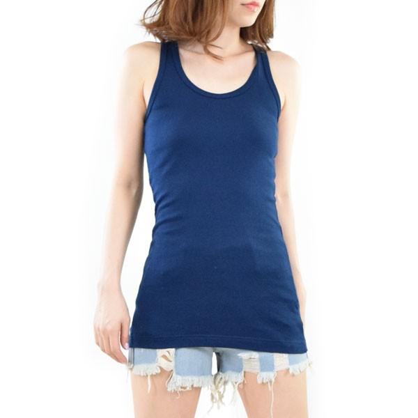 ロング丈キャミソール レディース 無地 3×20色 Bスポーティータイプ 送料無料 |  | 04