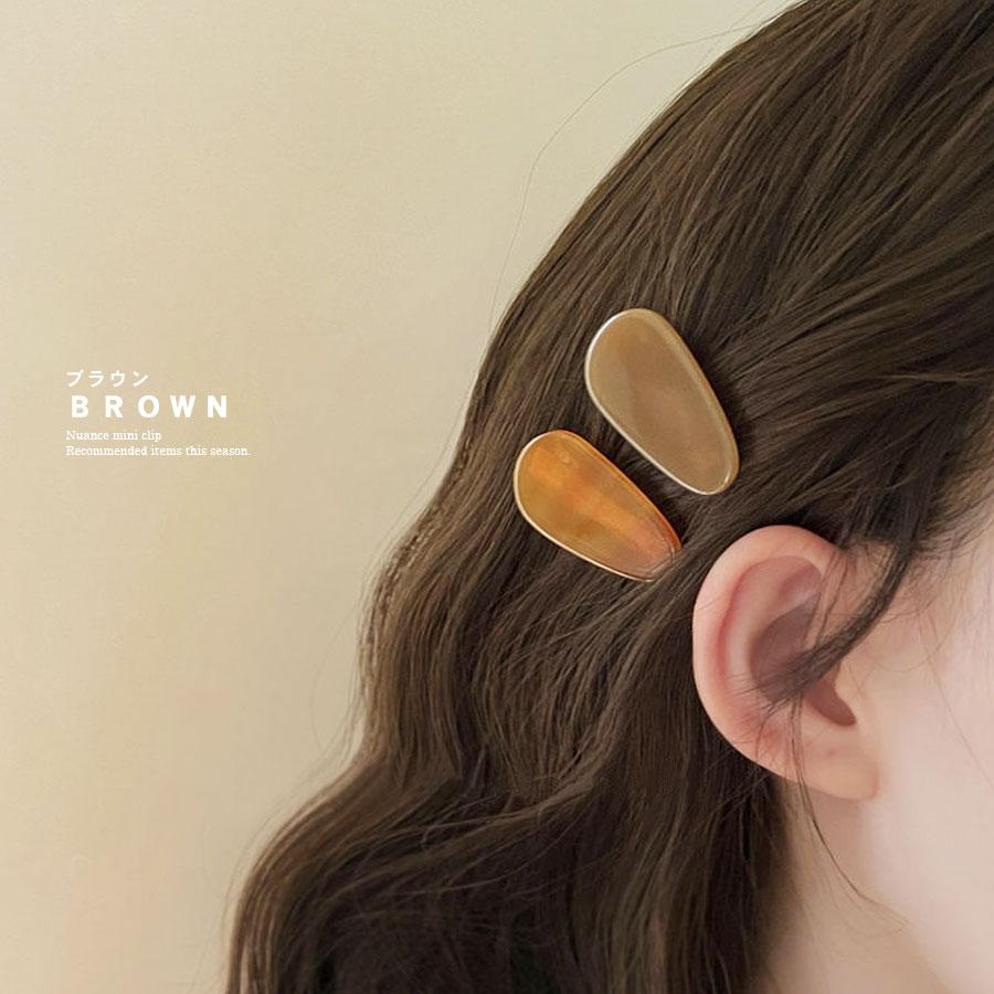 ヘアクリップ ヘアピン 2個セット レディース ヘアアクセサリー