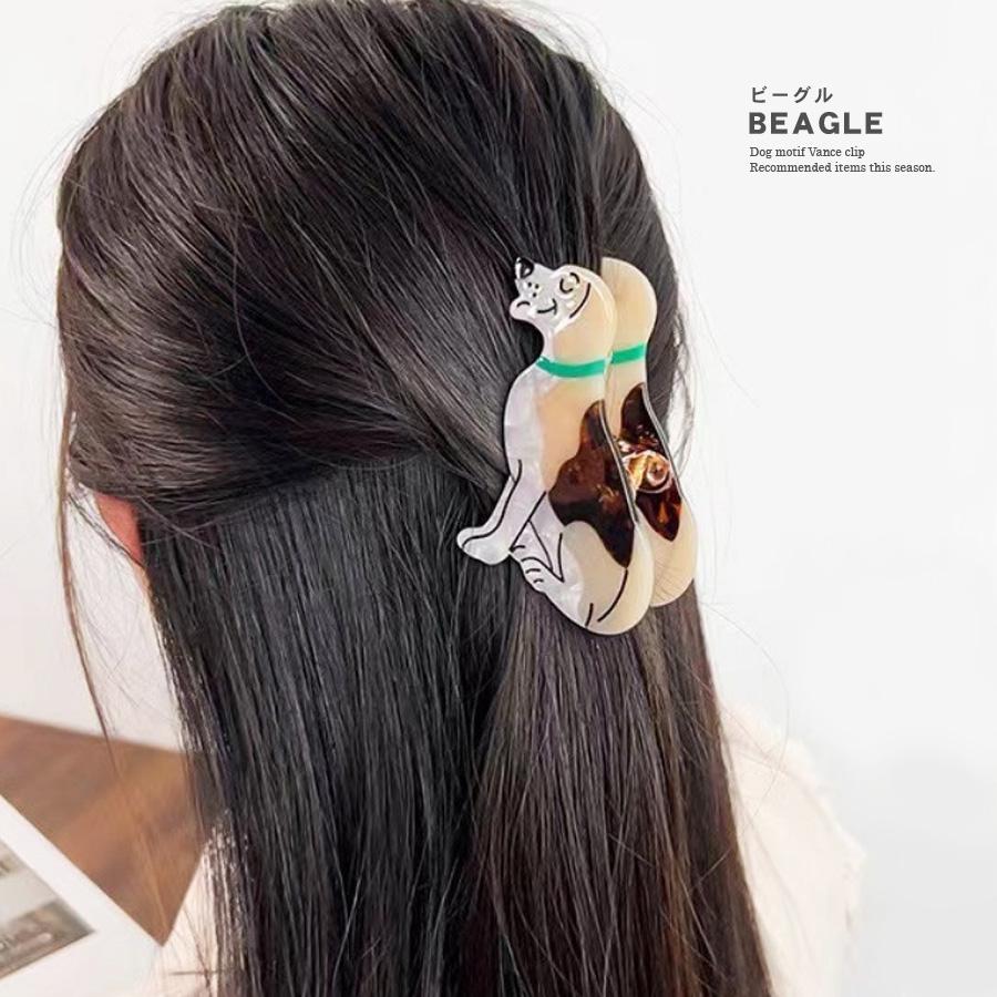 バンスクリップ 犬 ドッグ ワンちゃん イヌ ヘアアクセサリー ヘア