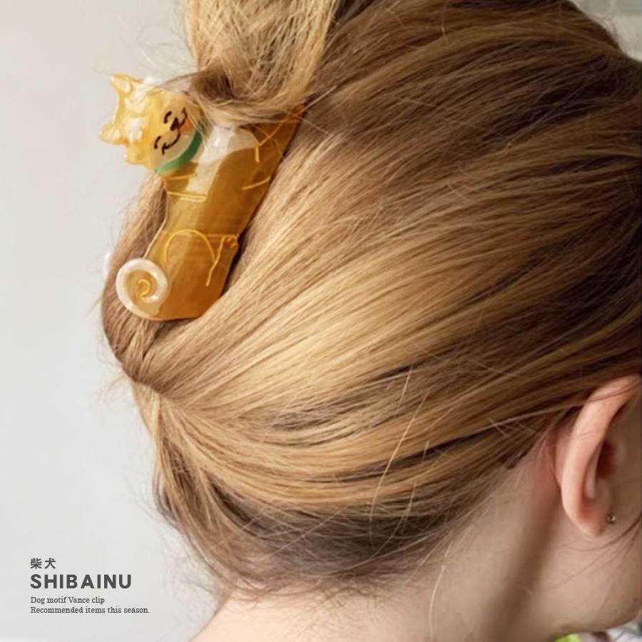 バンスクリップ 犬 ドッグ ワンちゃん イヌ ヘアアクセサリー ヘア