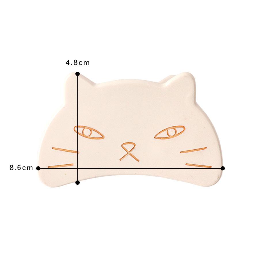 ヘアクリップ 猫 バンスクリップ ネコ ねこ キャット cat レディース