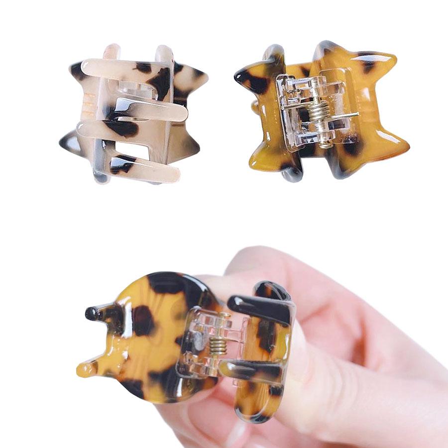 ねこ ヘアクリップ ミニ 6点 バンスクリップ ハンドメイド ねこ様専用