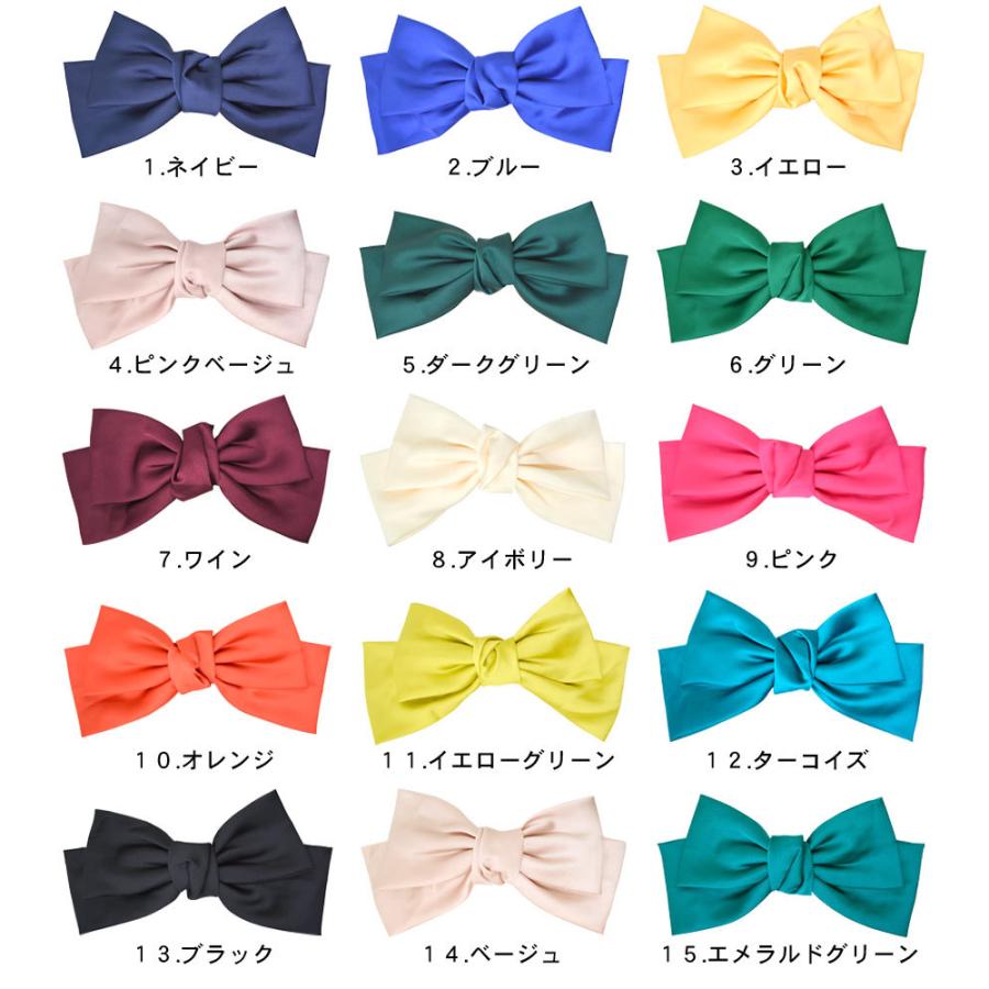 ヘアバレッタ ヘアクリップ リボン レディース ヘアアクセサリー 髪