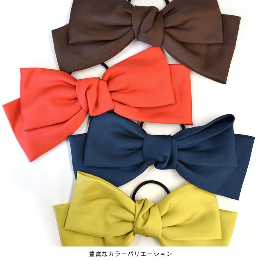 ヘアゴム ヘアフック ヘアポニー ポニーフック おしゃれ リボン ビッグ 子供 ヘアアクセサリー 黒 大きめ サテン 髪飾り 髪留め 和装 卒業式 入学式 結婚式 |  | 26