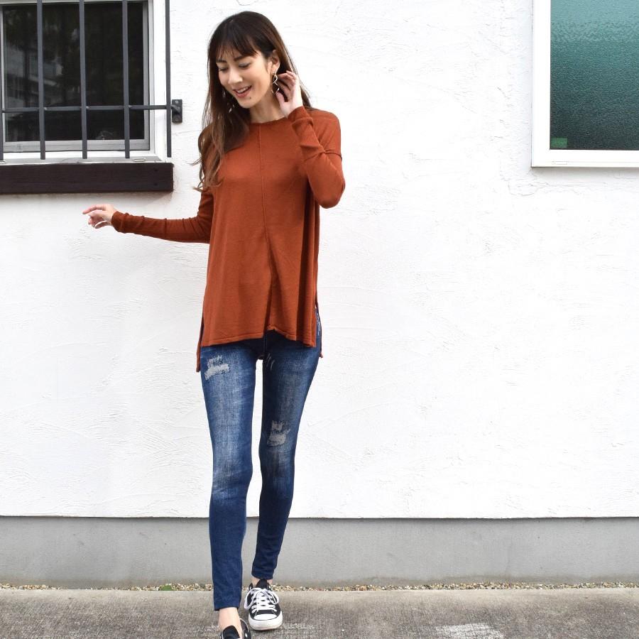 レギンス レディース コーデ レギンスパンツ デニム デニムパンツ デニムレギンス 秋 冬 デニム風レギンス 美脚 伸びる ストレッチ 暖かい 送料無料 Lc0001 ポンクロージング 通販 Yahoo ショッピング