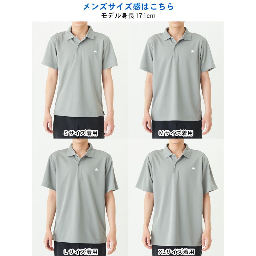伊達政宗 ポロシャツ 半袖 レディース メンズ 吸水速乾 ゴルフ ゴルフ
